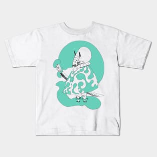 Samurai goat Kids T-Shirt